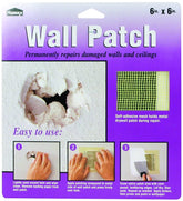Homax 5506 Wall Patch, 6 in L, 6 in W, Fiberglass/Steel